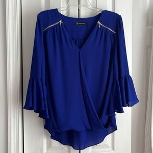 Blue top size 14